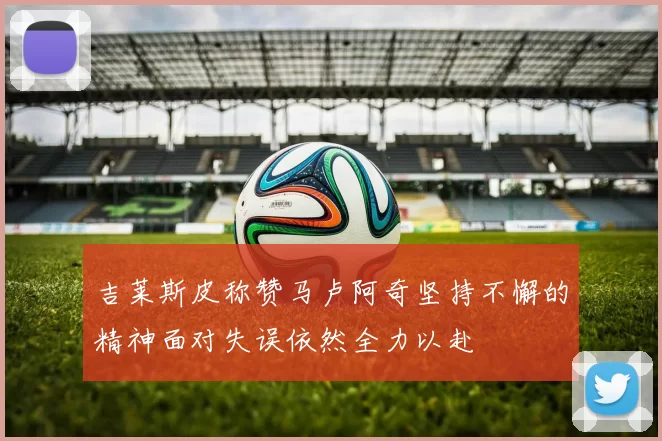 吉莱斯皮称赞马卢阿奇坚持不懈的精神面对失误依然全力以赴